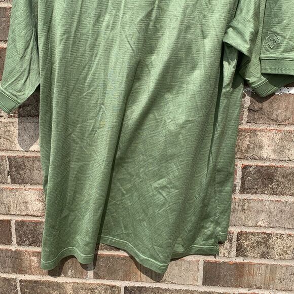 Take 50% OFF- Descente Men's Green Golf Polo Shirt, Size-L - Picture 8 of 12